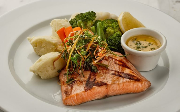 Sheet-Pan Salmon With Spring Vegetables